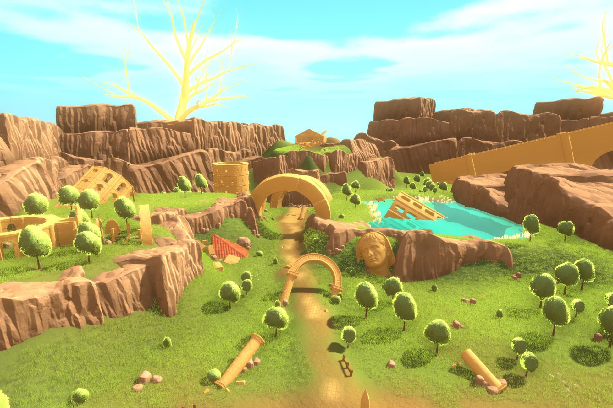 Divinity - Stylized Ruins Environment