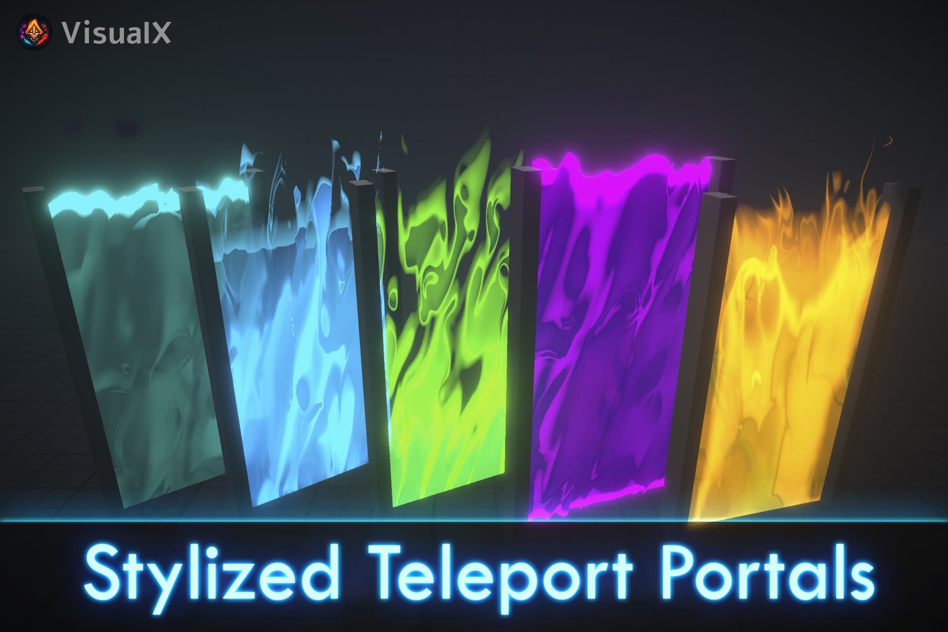 Stylized teleport portals: vol.1