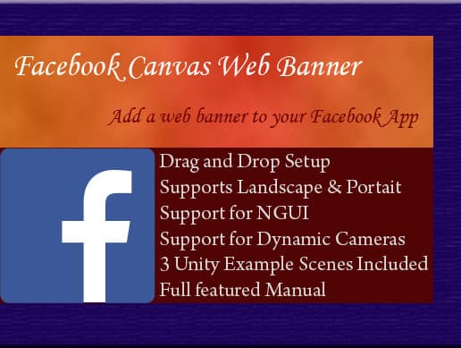 Facebook Canvas Web Banner