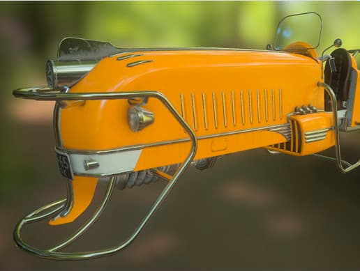 Dieselpunk Hovercraft 01 PBR