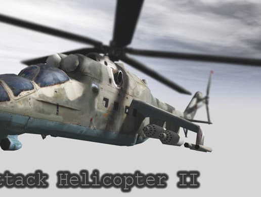 Attack Helicopter II + Animations