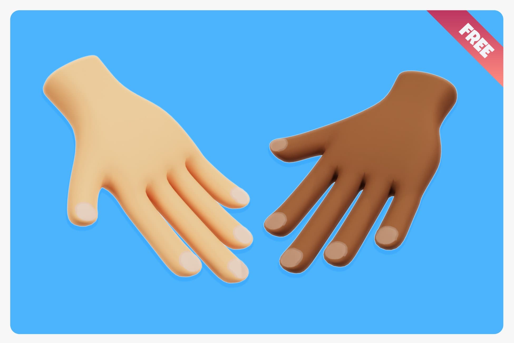 Stylized - Simple Hands
