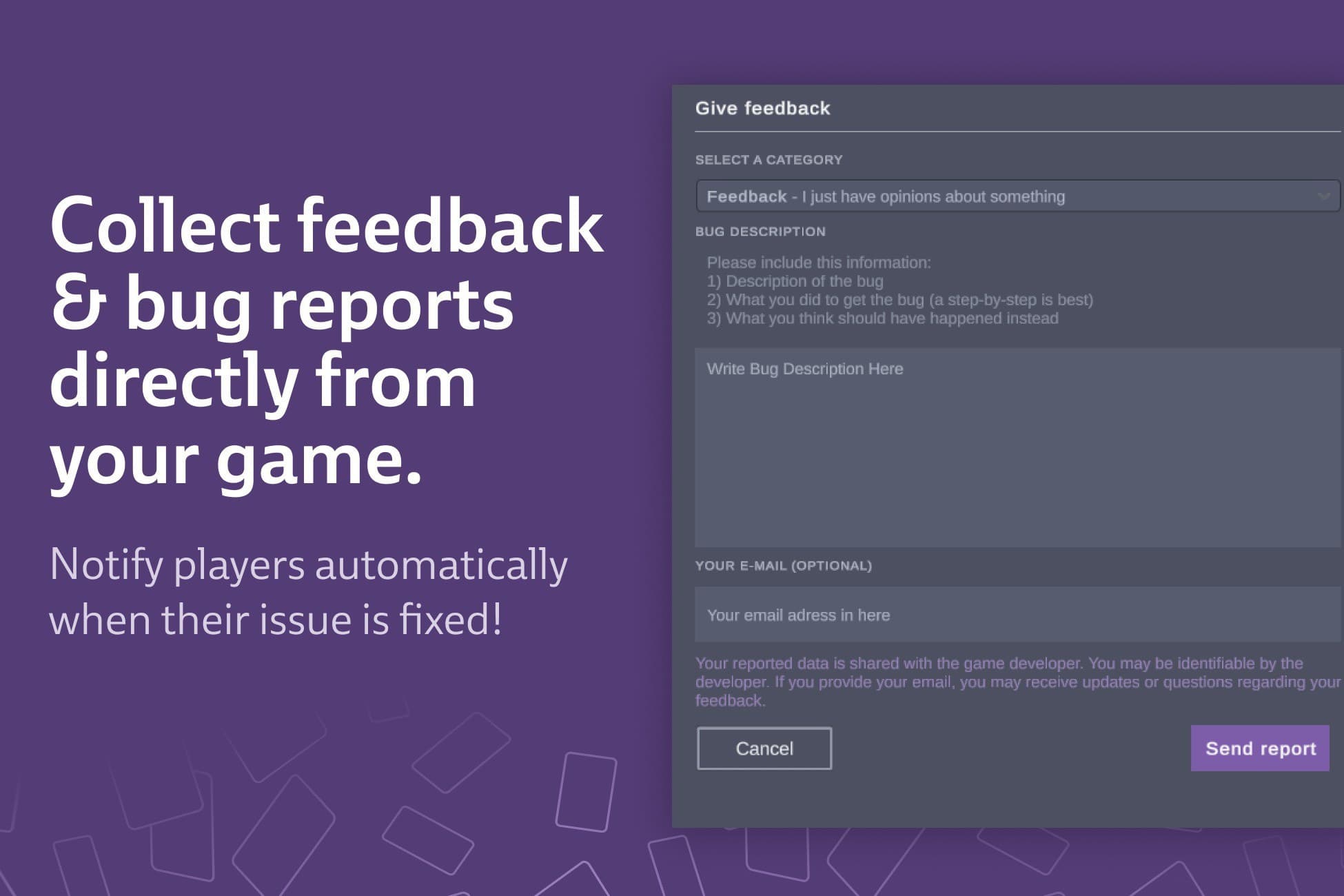Codecks Feedback Reporter