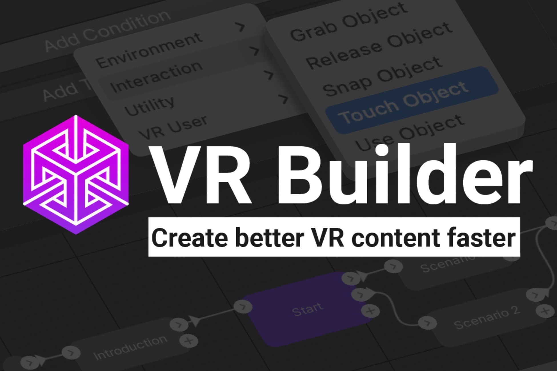 VR Builder Pro - Toolkit for VR creation