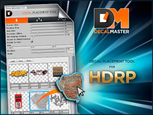 Decal Master: HDRP Decal Placement Tool