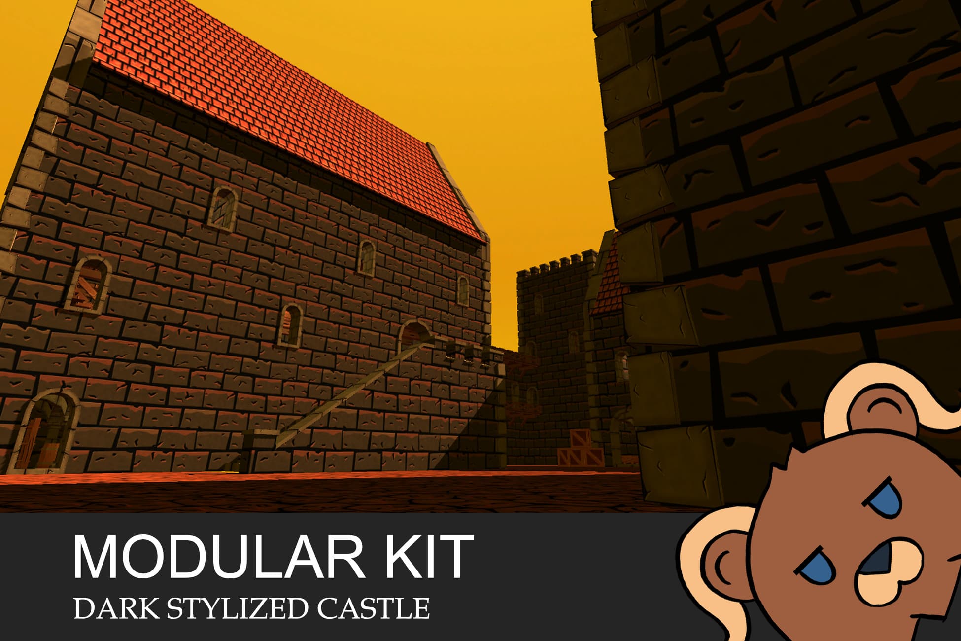 Dark Stylized Castle Kit