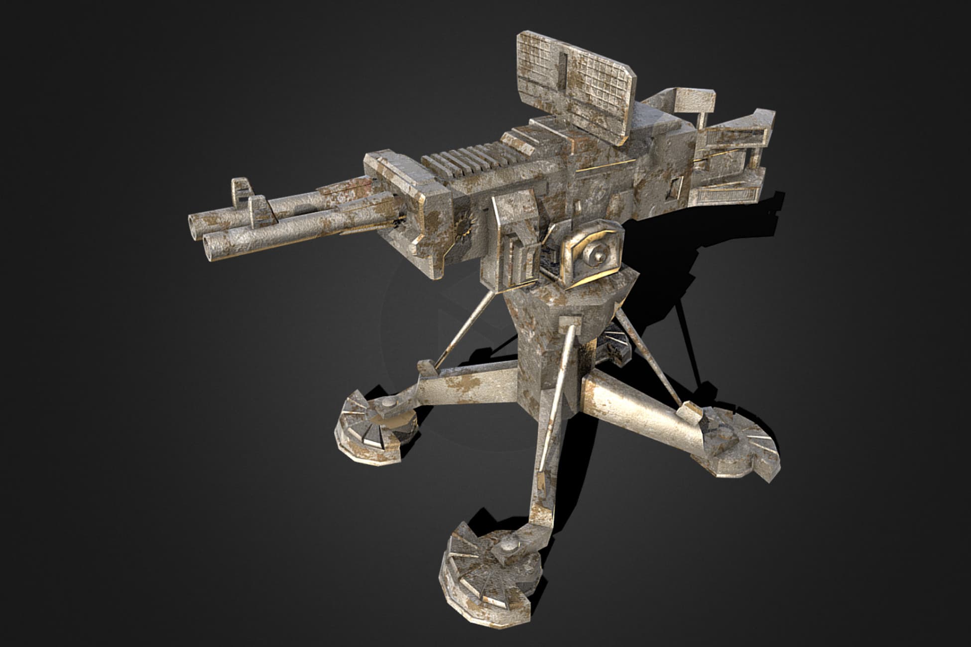Fixed Machine Gun (Turret)