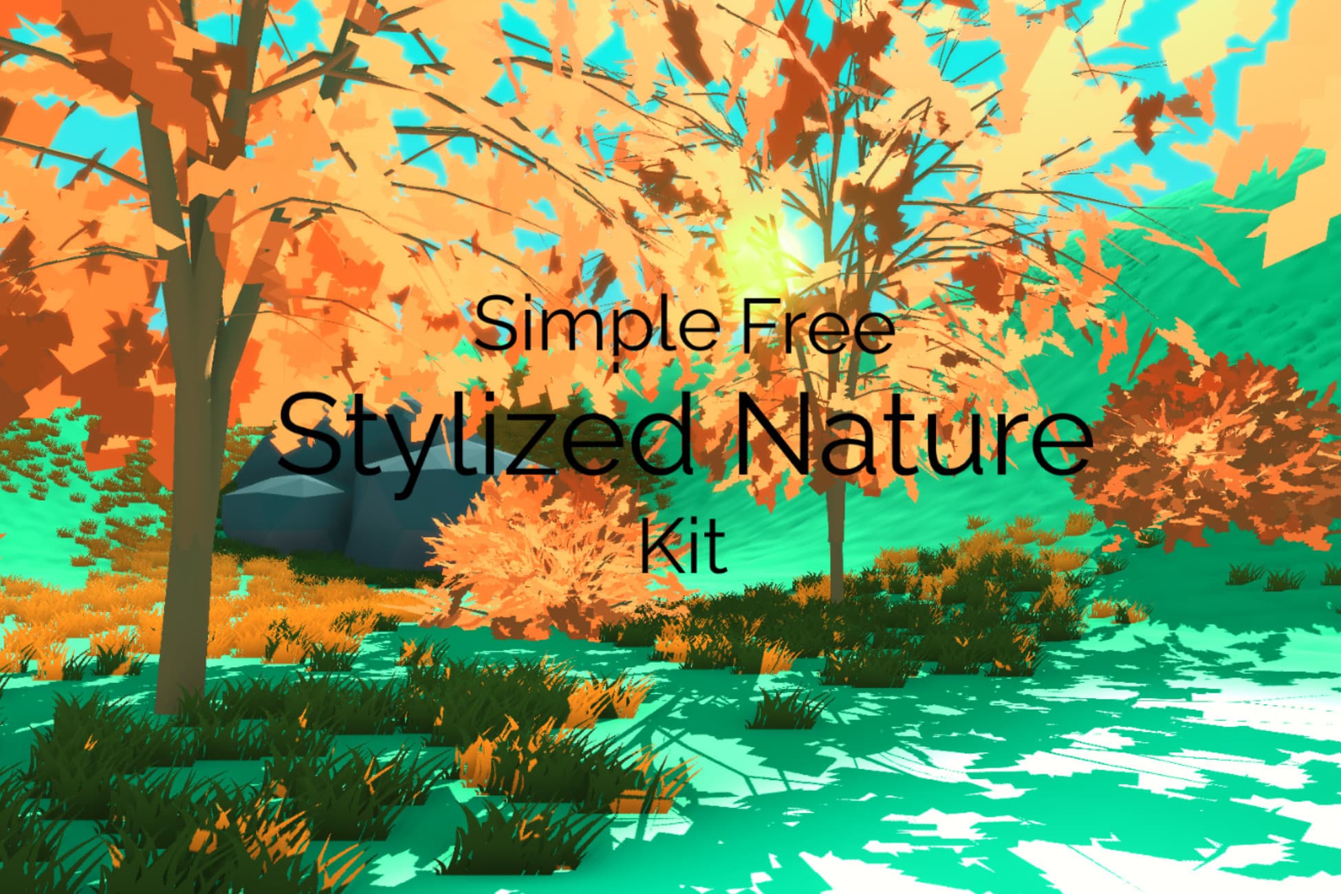 Simple Free Stylized Nature Kit
