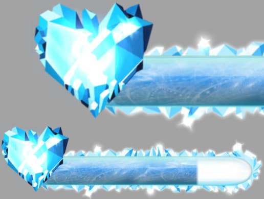 Ice health bar