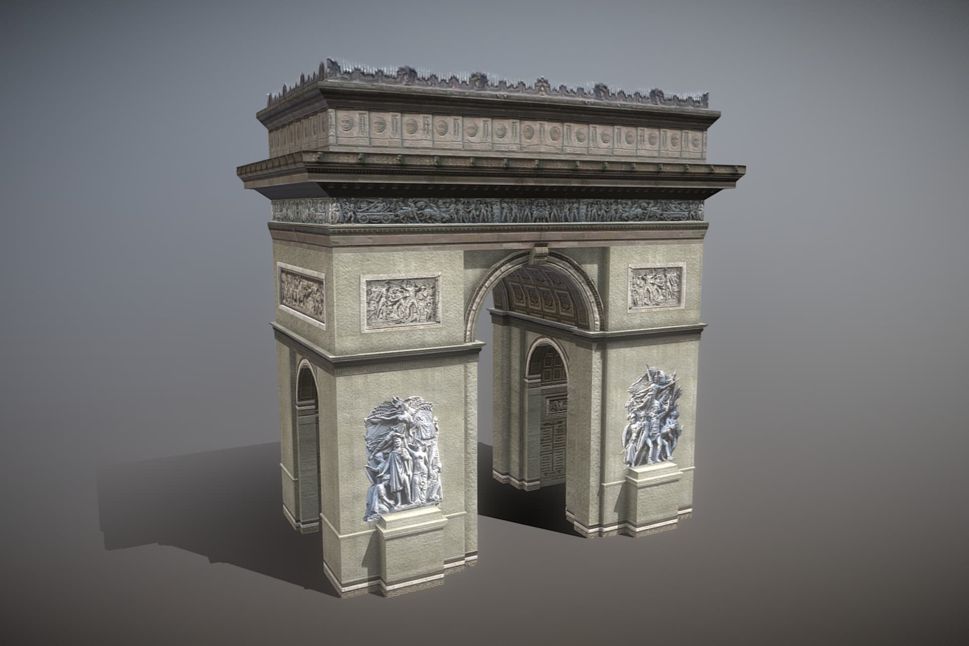 Arc de Triomphe Model