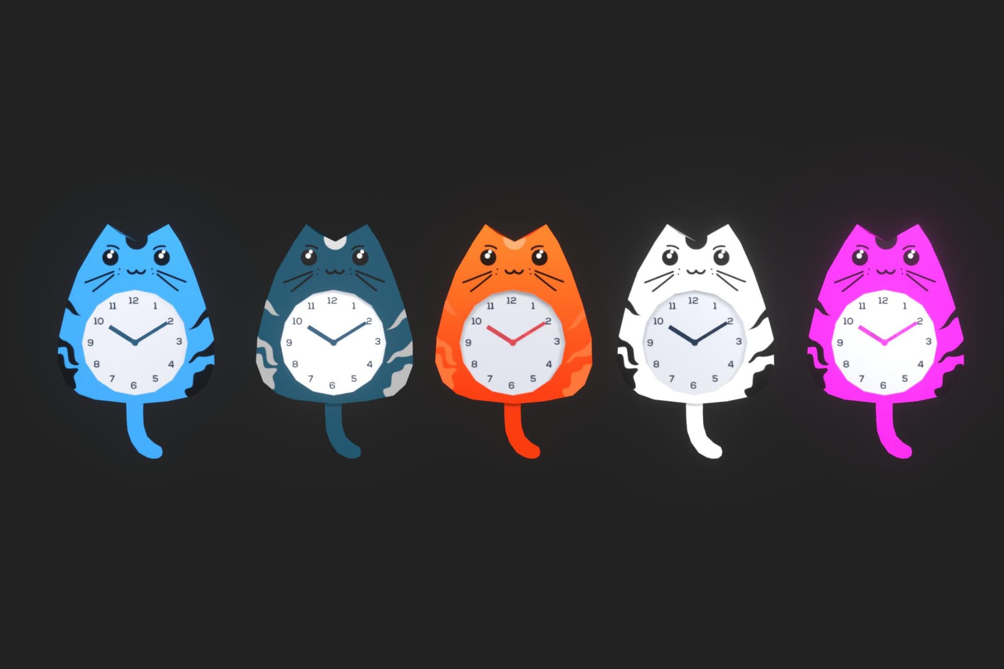 Kids Clock PBR