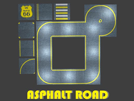 Asphalt road