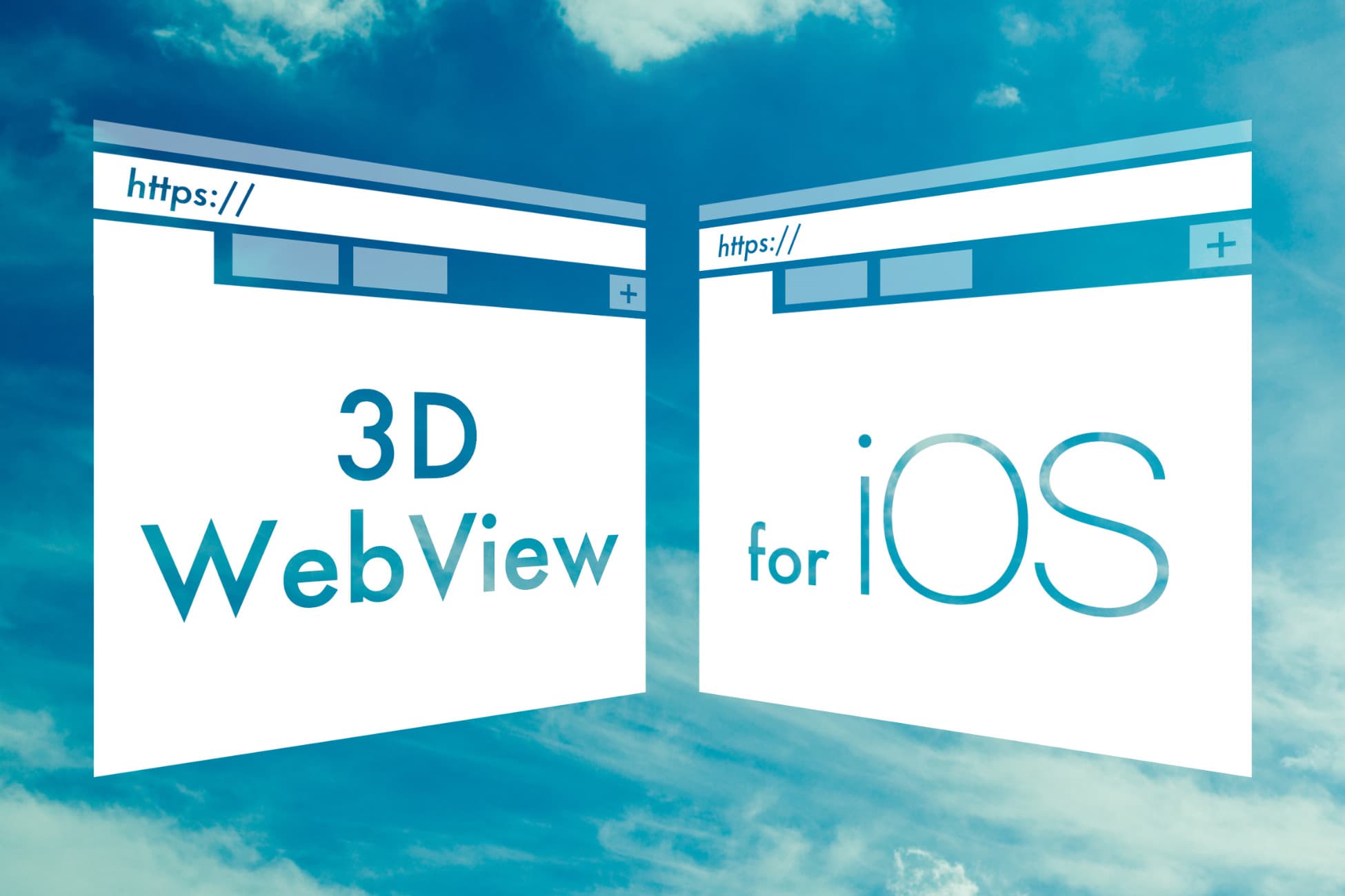 3D WebView for iOS (Web Browser)