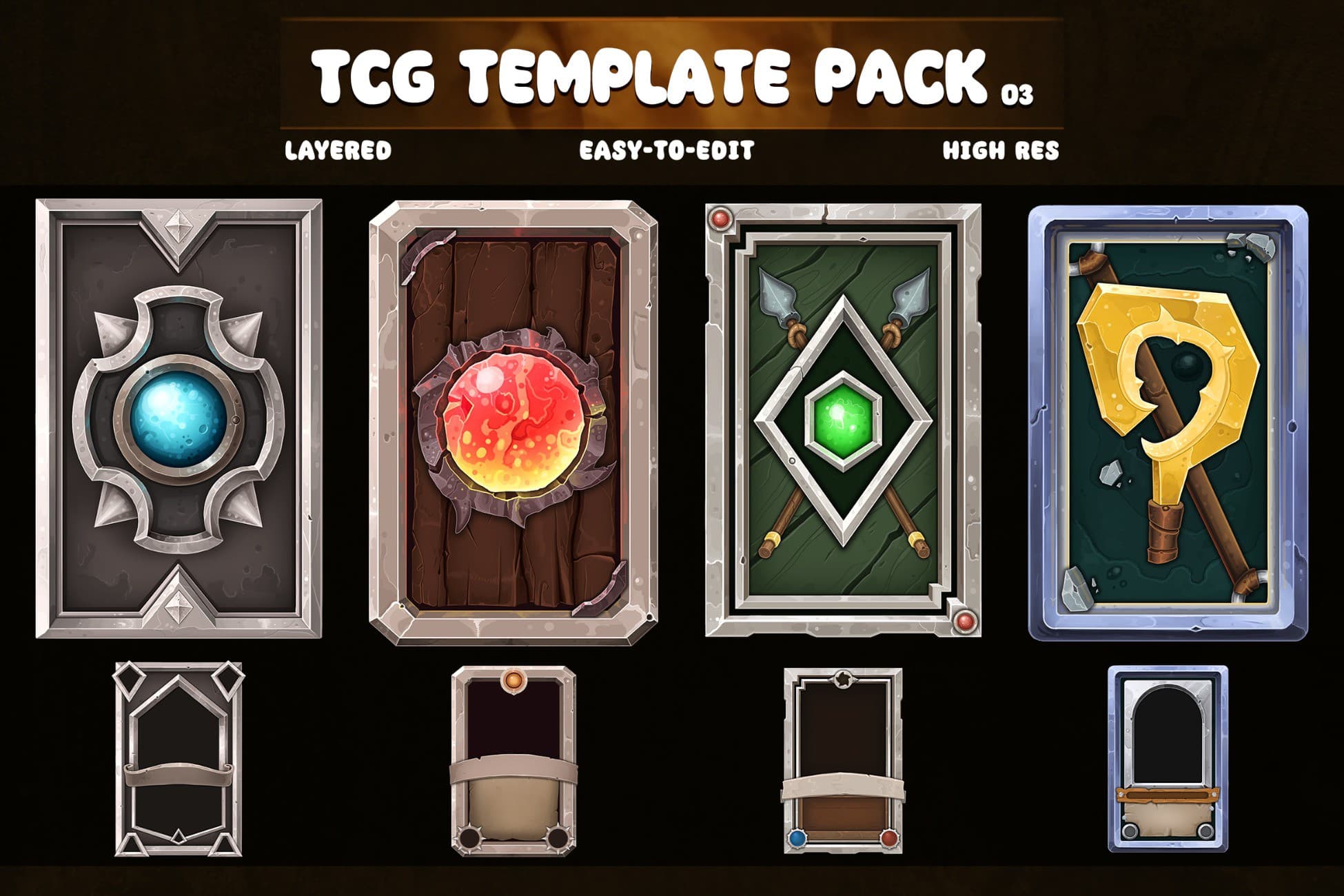 Trading Card Game GUI 03