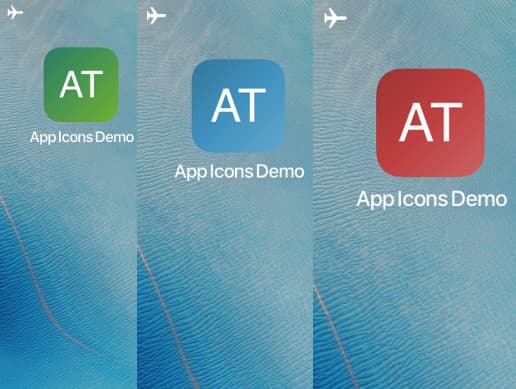 iOS App Icon change