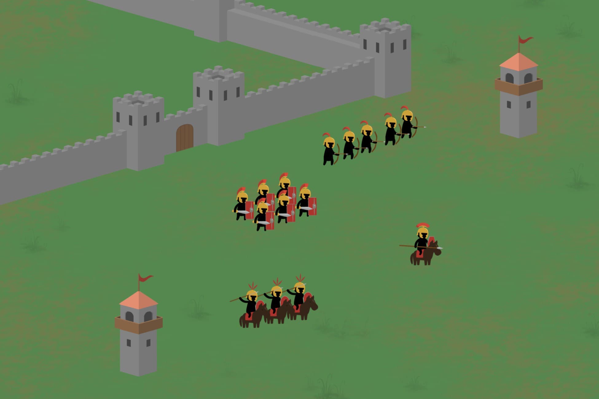 2D RTS Roman Empire