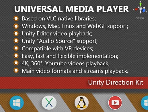 UMP (Win, Mac, Linux, WebGL)