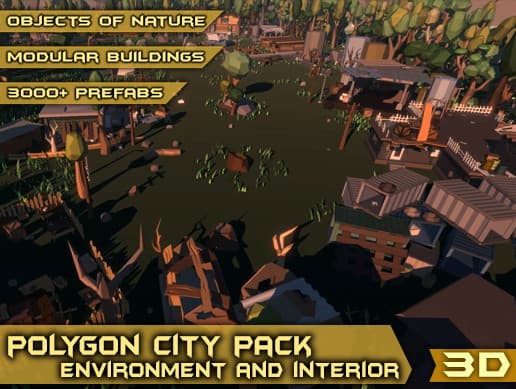Polygon City Pack - Environment and Interior