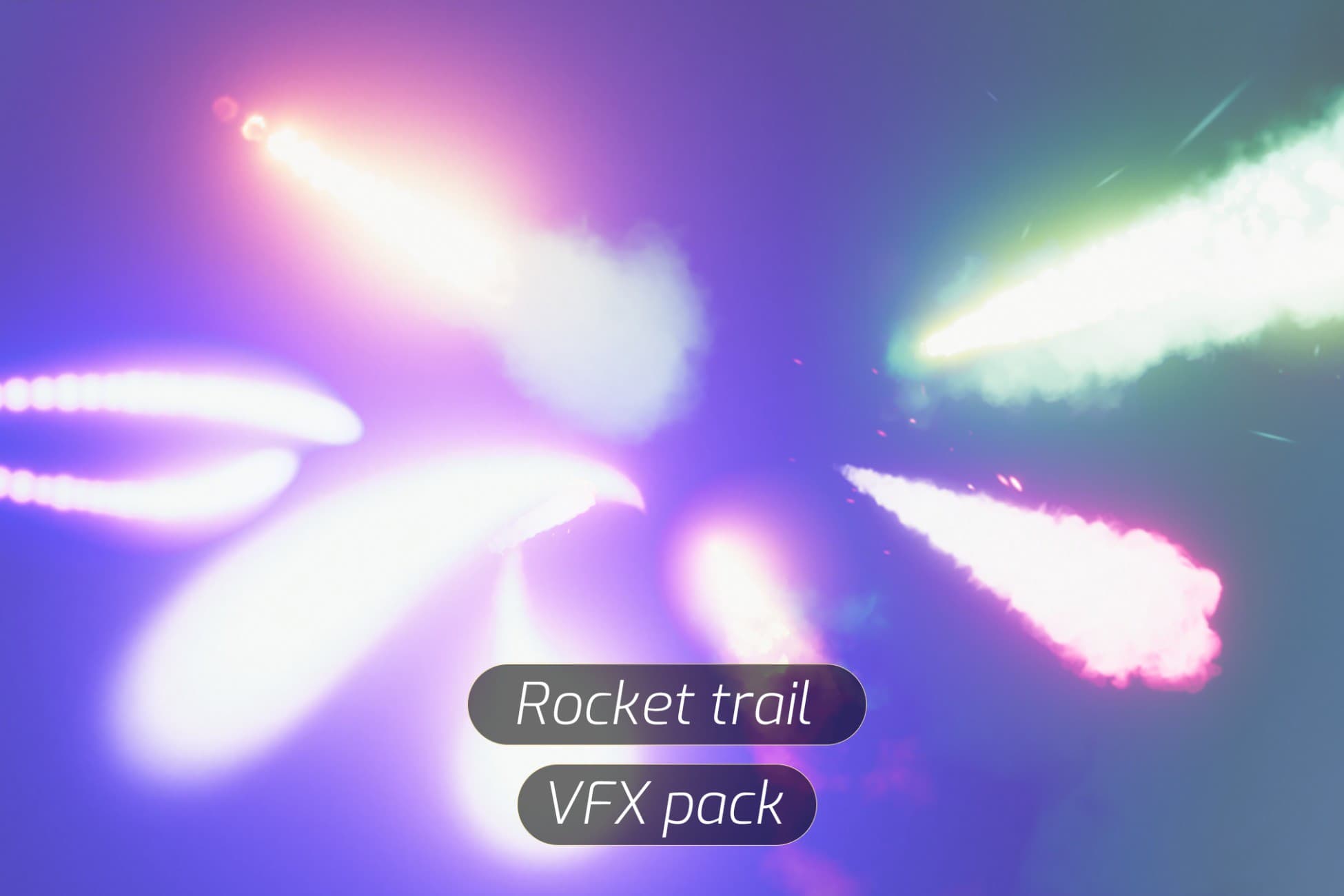 Rocket Trail VFX pack