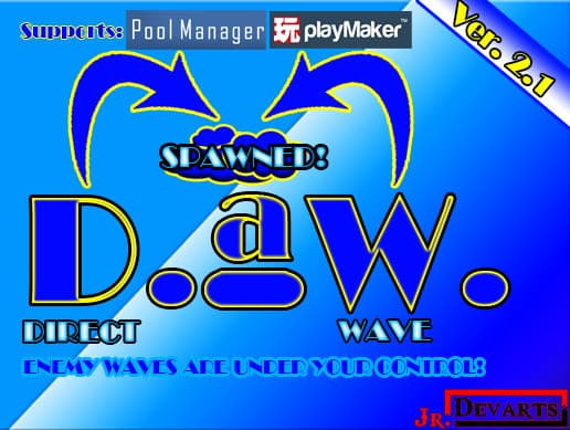 DaW (Direct-a-Wave) Enemy Wave Spawning System