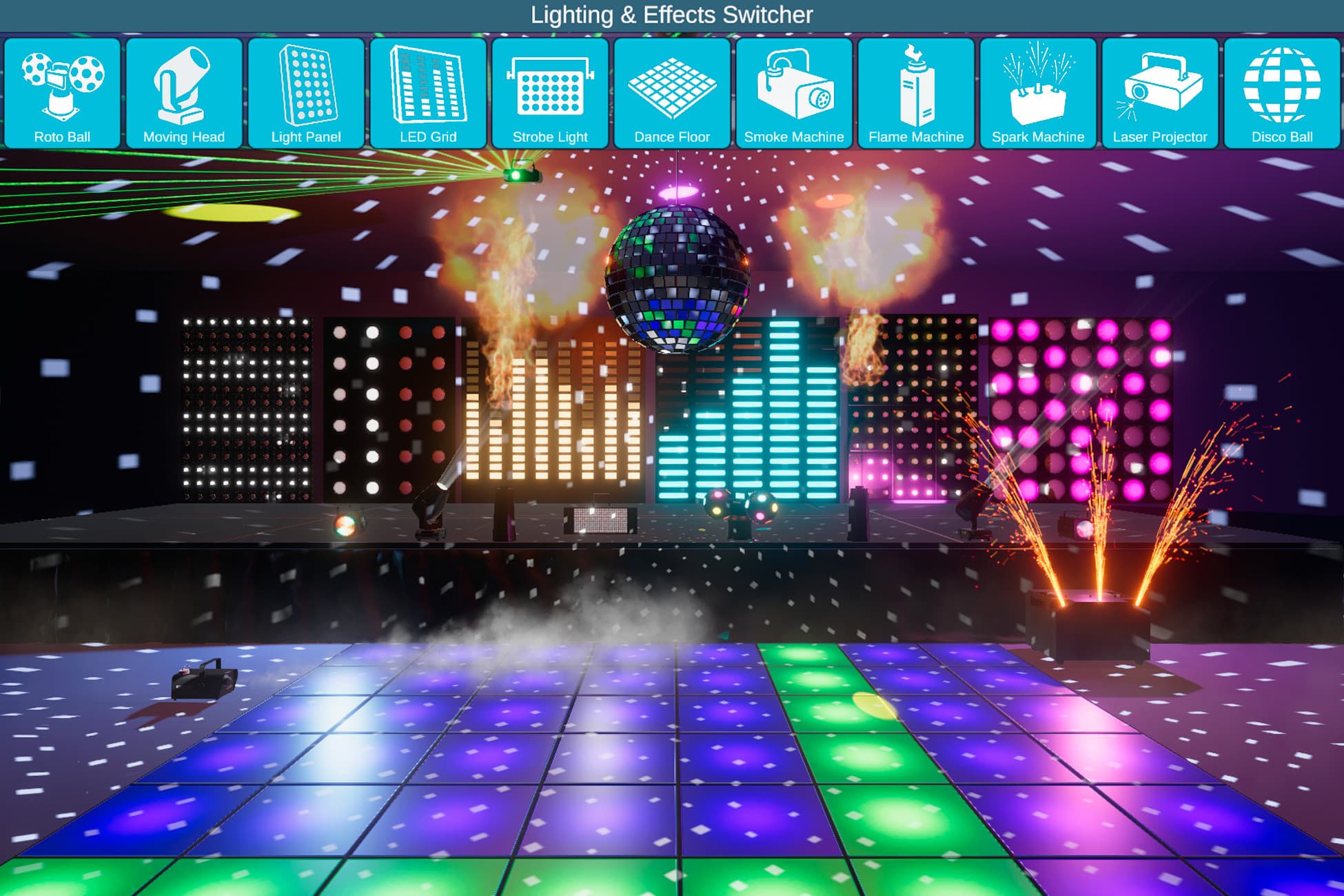 PBR Stage Equipment