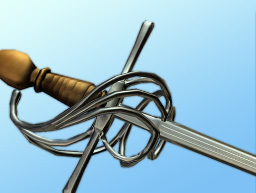 Rapier - 17th Century German Swept-Hilt Sword