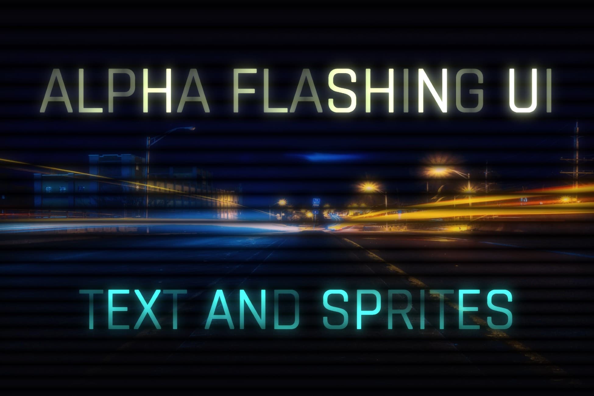 Alpha Flashing UI (UI Shaders)