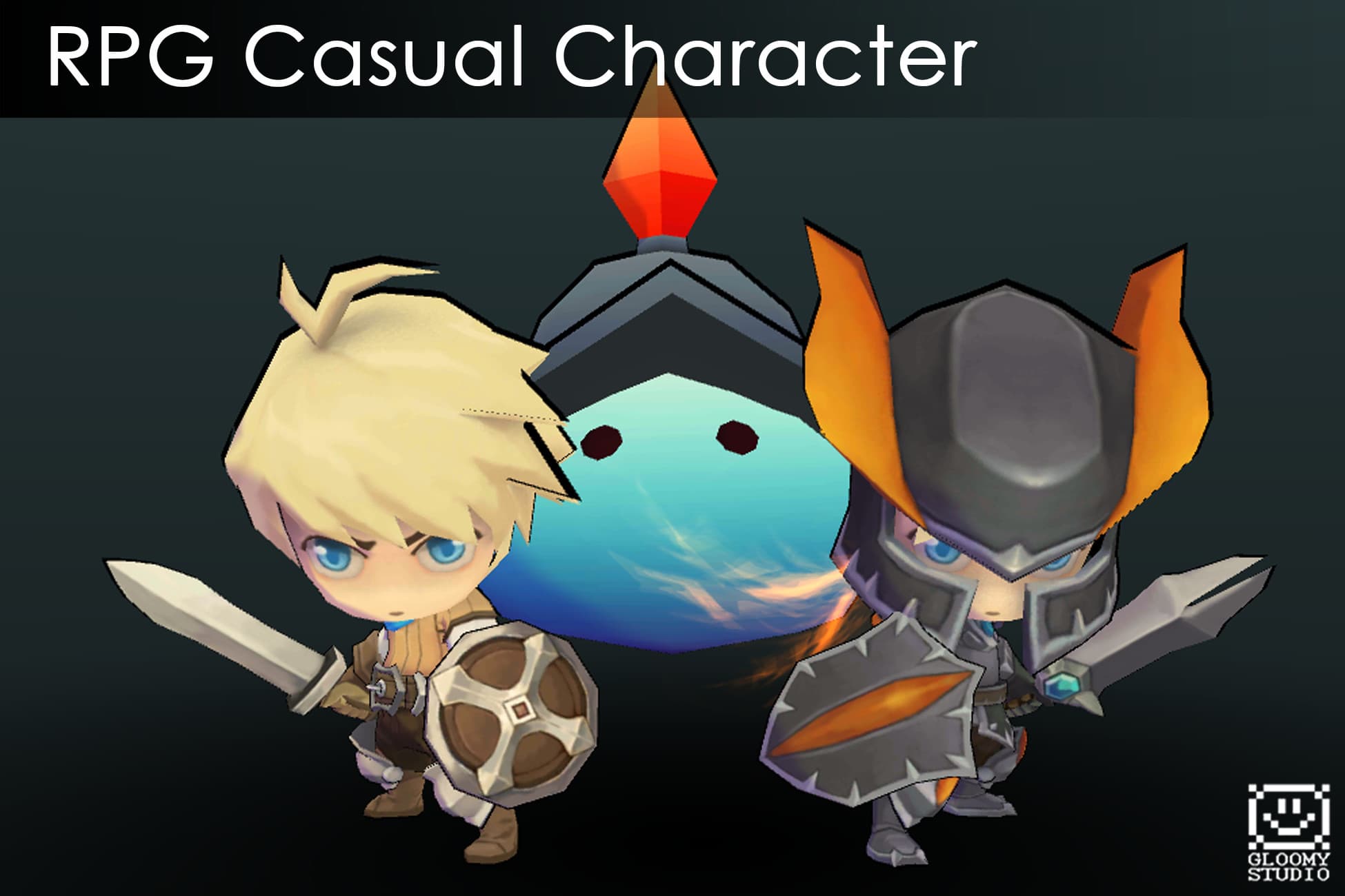 RPG Paladin Character Pack