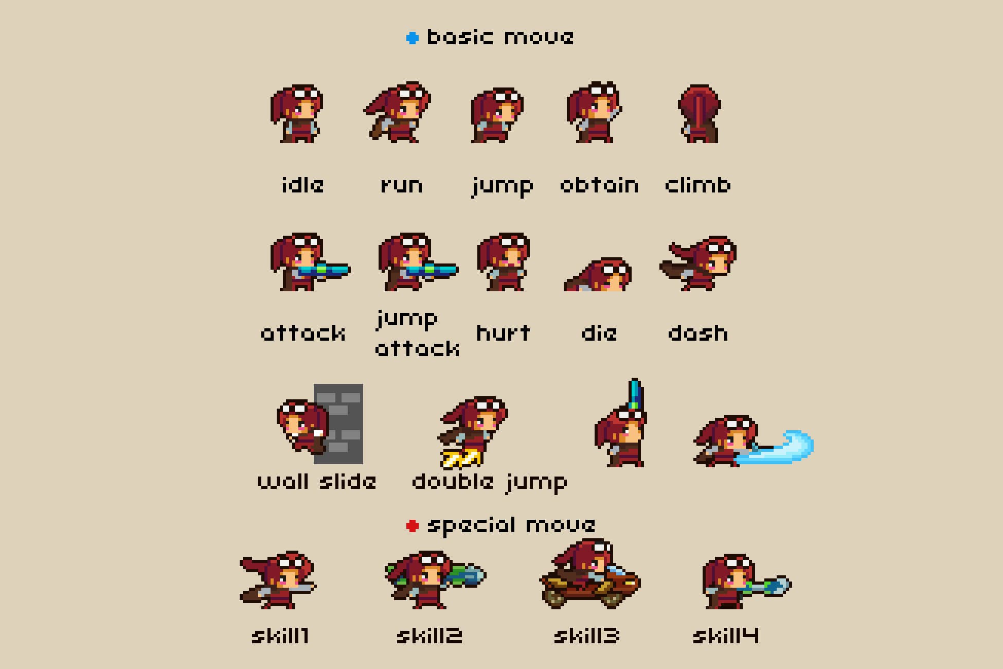 2D Pixel Gun Hero 6