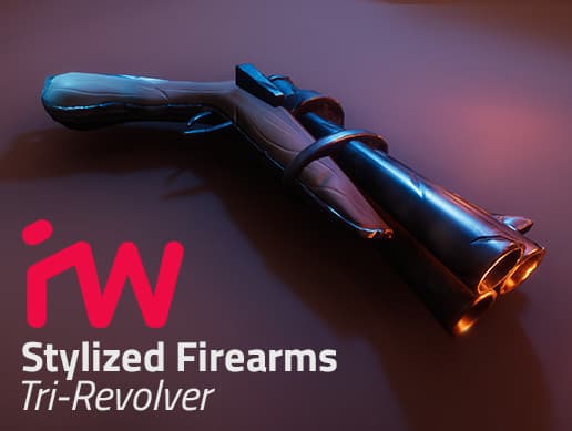 Stylized Tri-Revolver