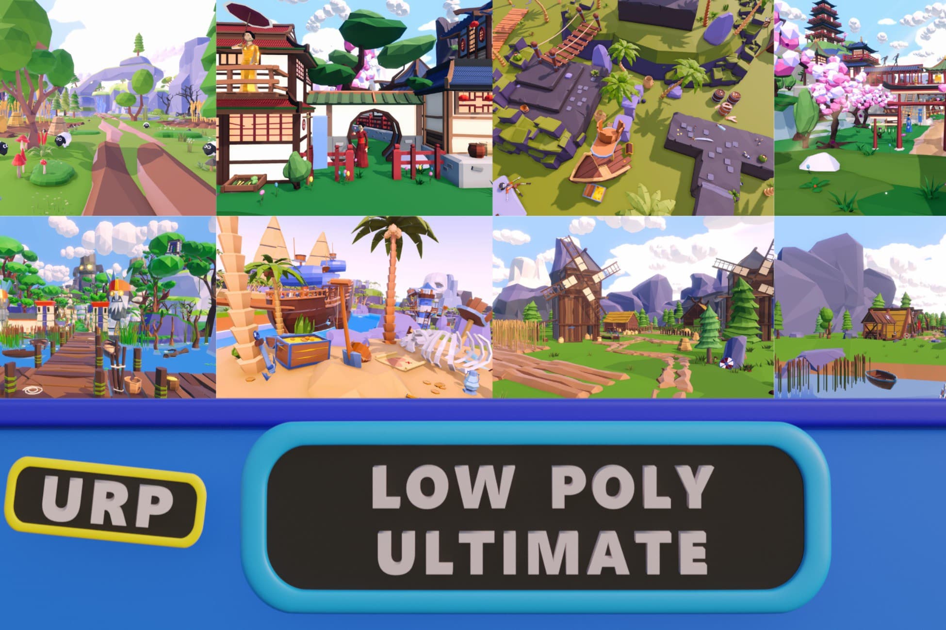 Low Poly Ultimate Megapack - URP Refreshed