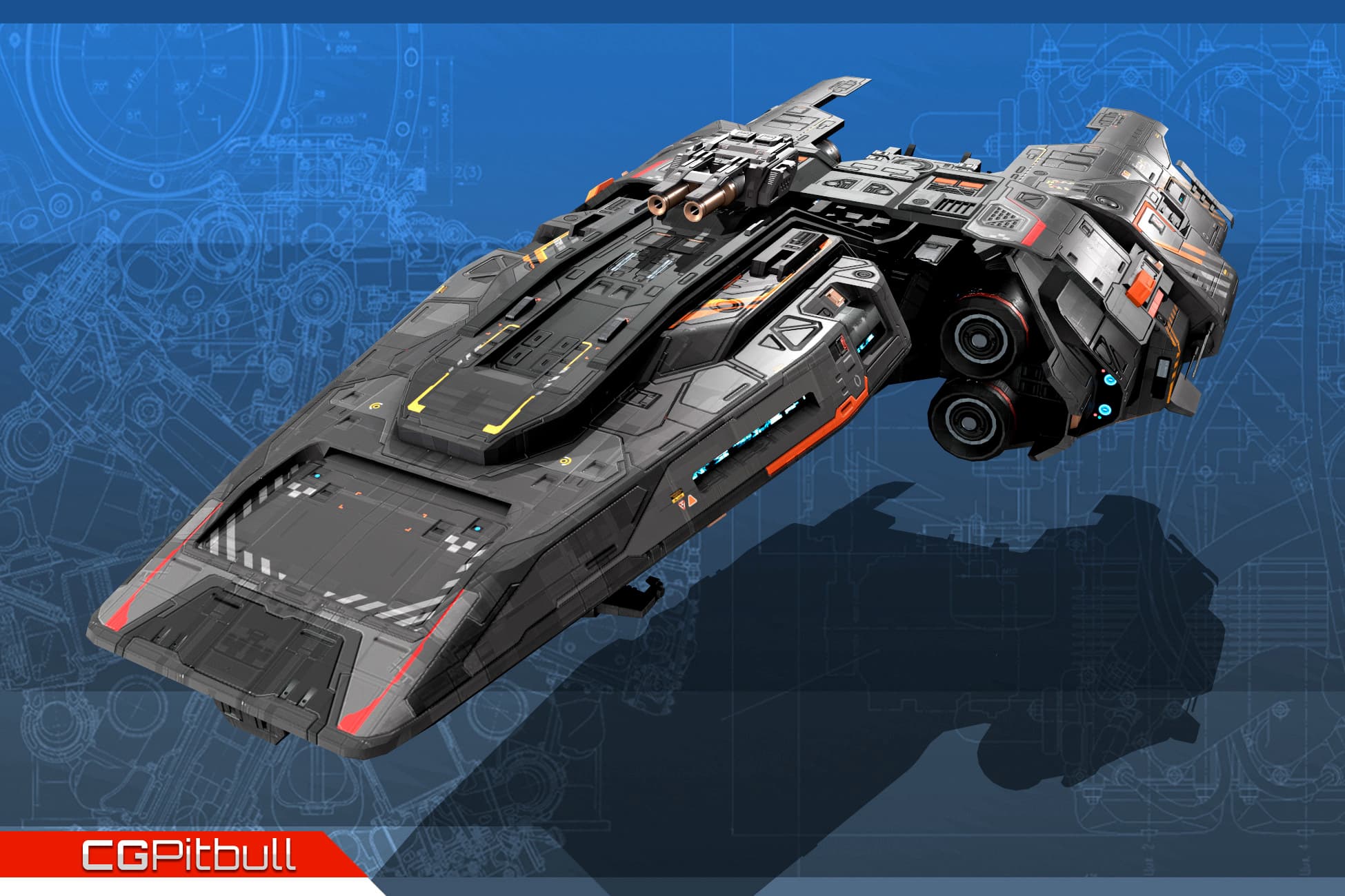 Federation Commander Ship GB7
