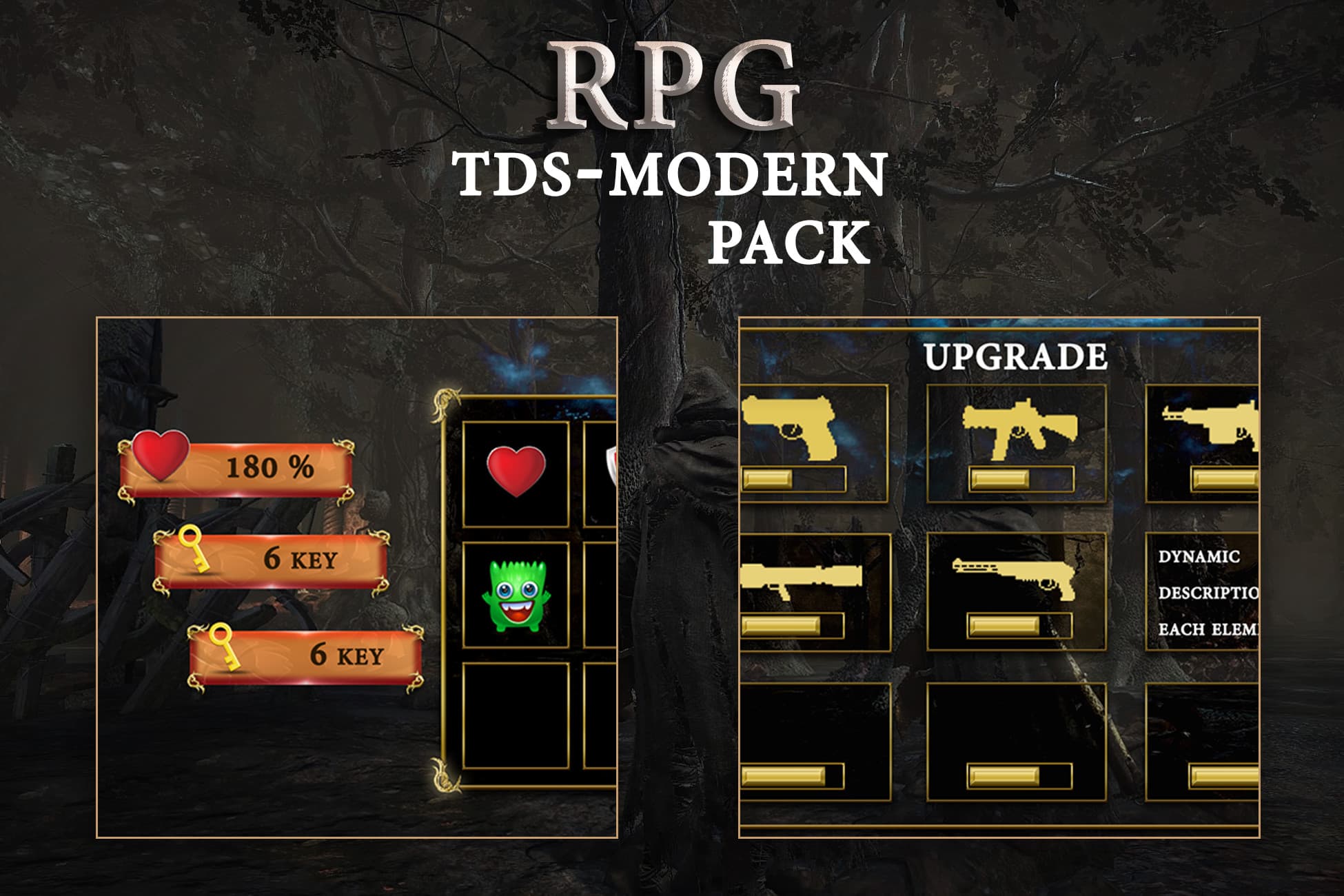 Modern RPG UI
