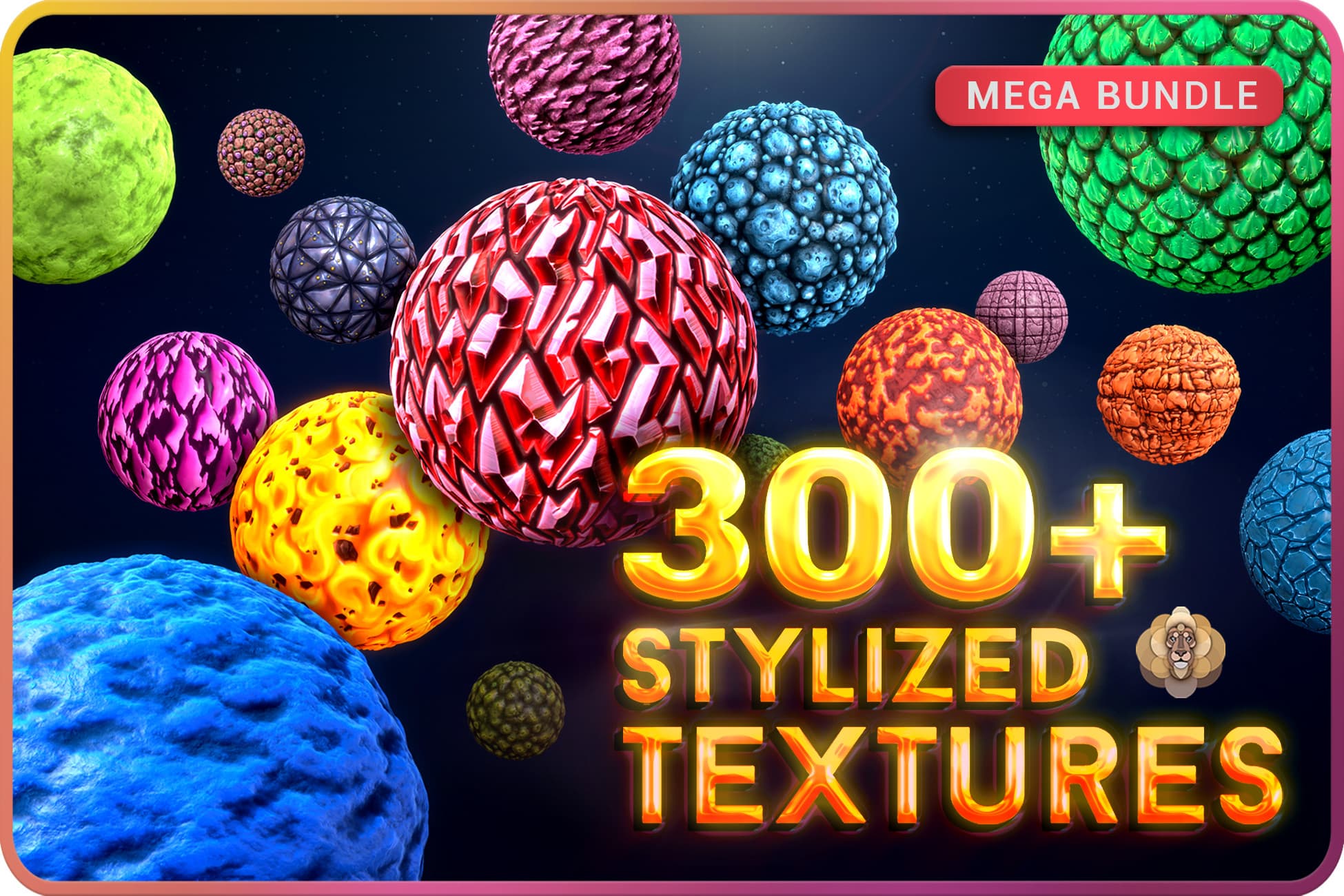 300+ Hand Painted Textures - Mega Texture Collection 1