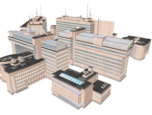 Office Buildings Set