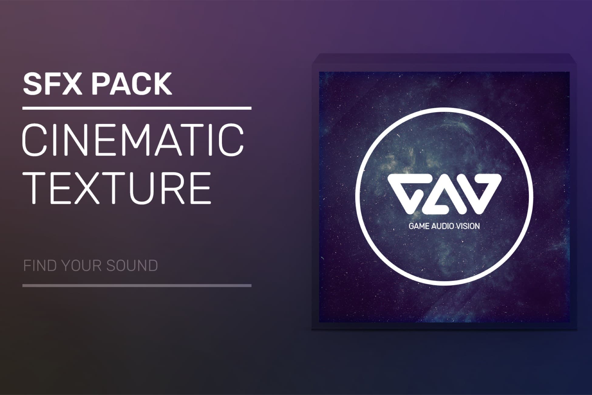 Cinematic texture sfx pack