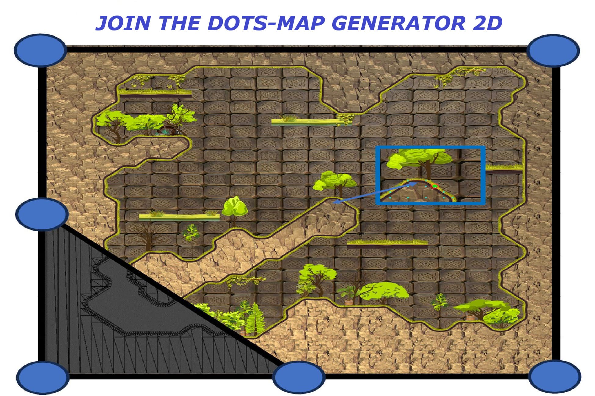 Join The Dots Map Generator 2D