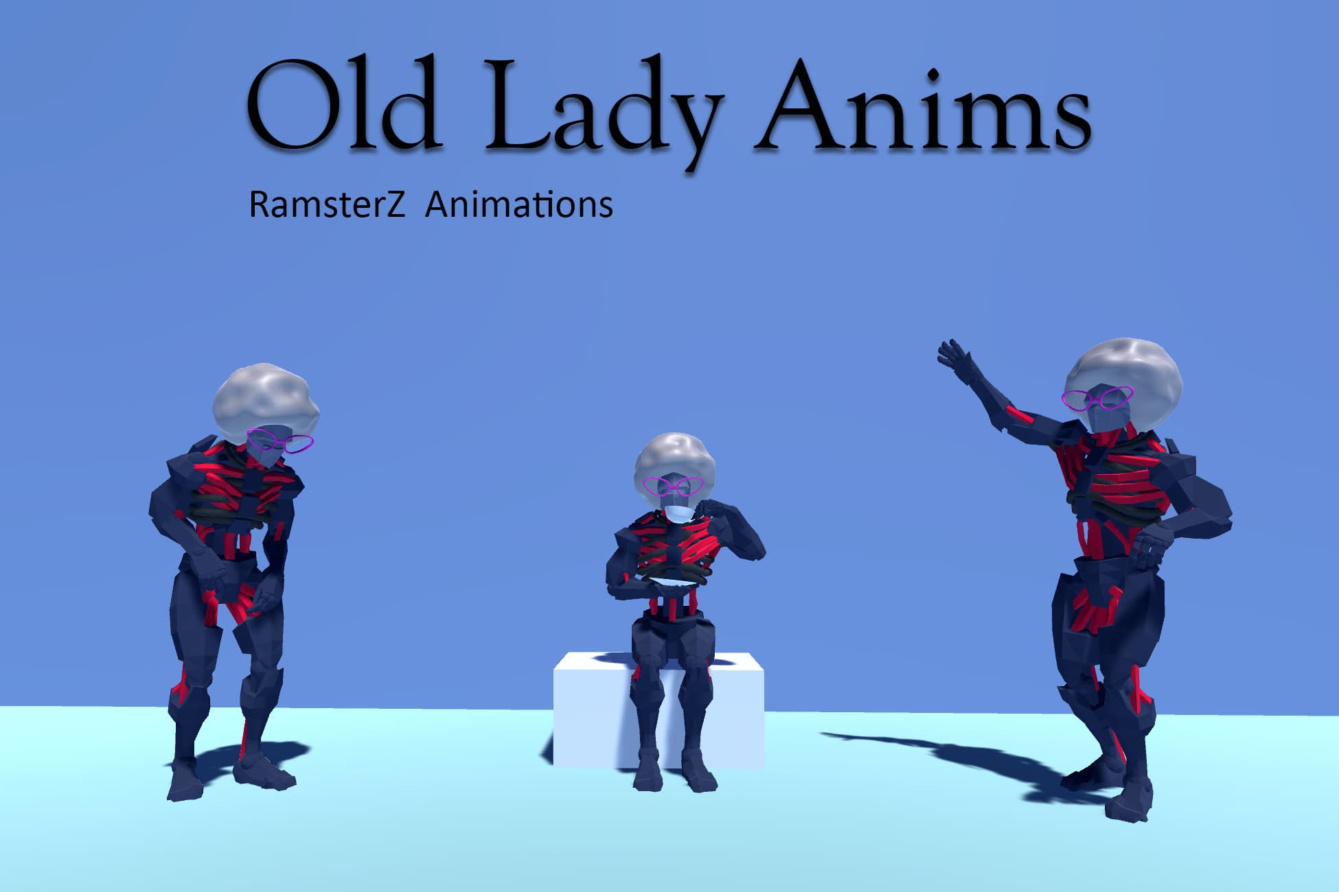 Old Lady Anims