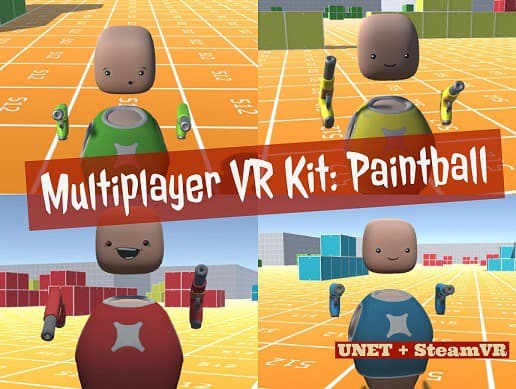 Multiplayer VR Starter Kit - Paintball - For UNET & SteamVR