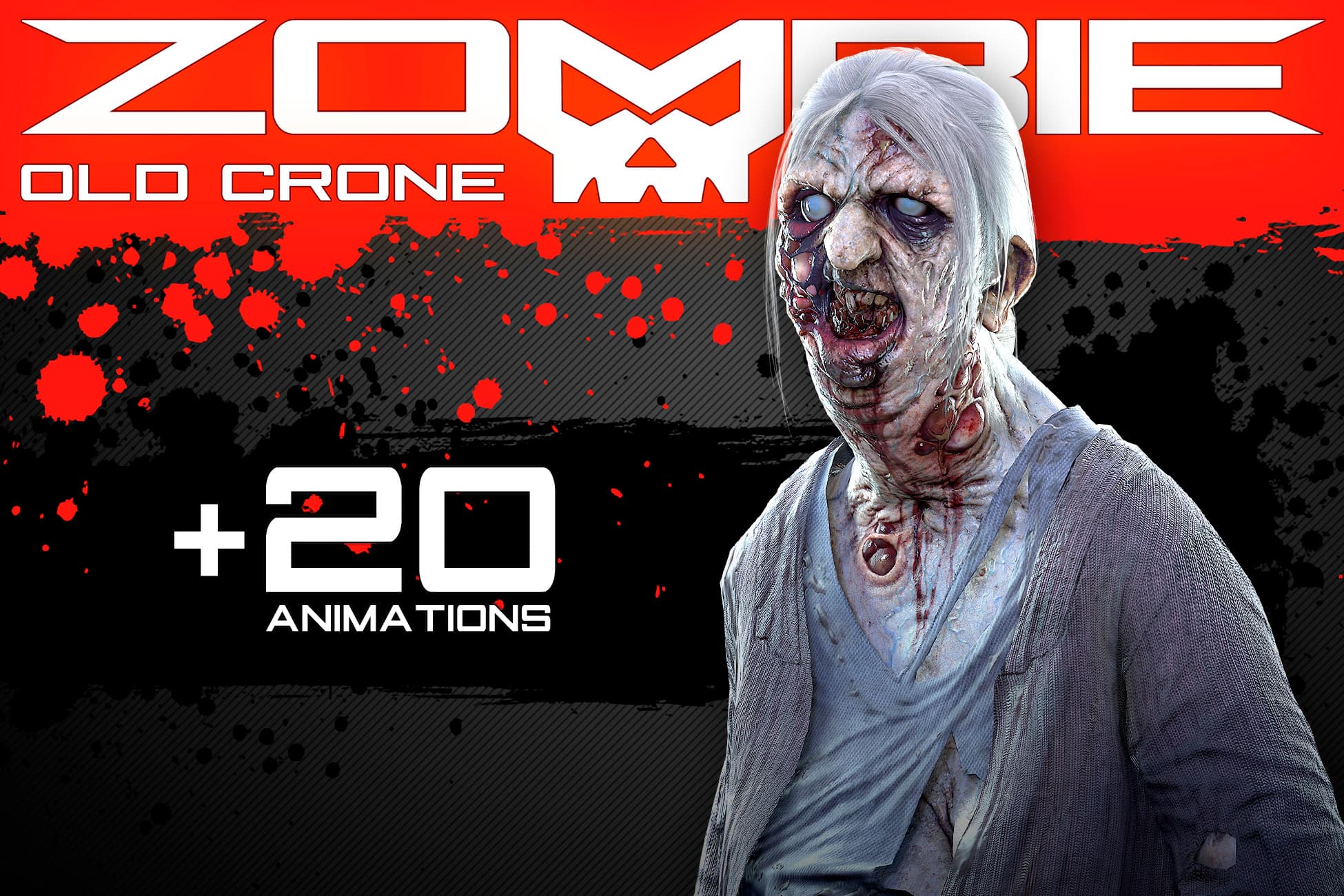 ZOMBIE Old Crone