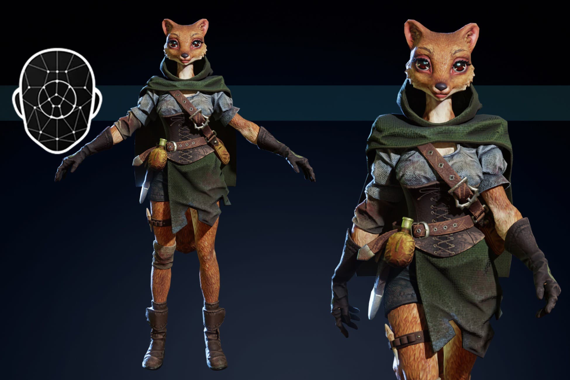 Ermine girl