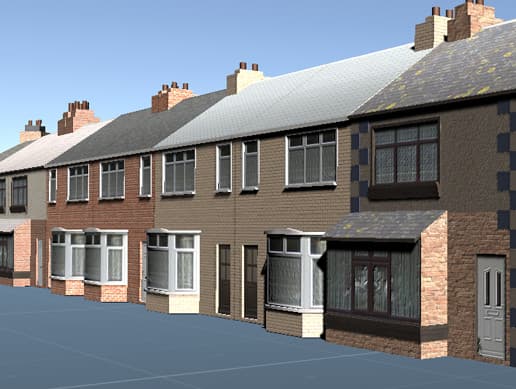 UK Terraced Houses Pack FREE