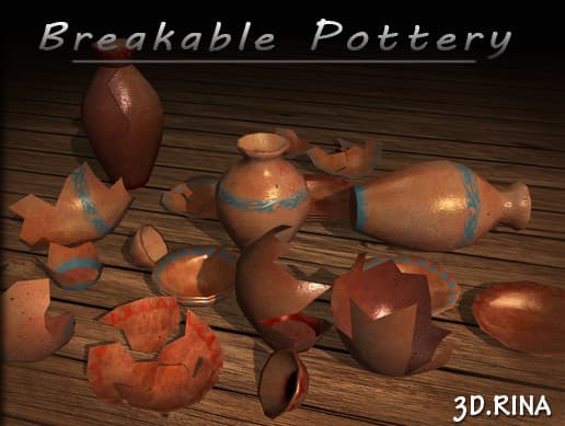 Ancient Breakable Pottery