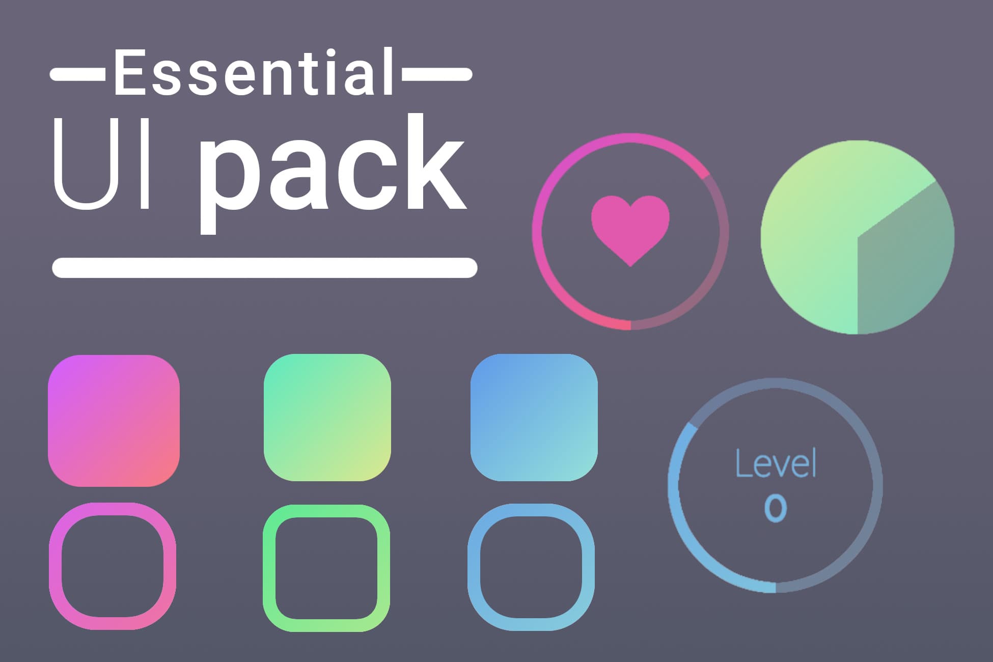 Sleek essential UI pack