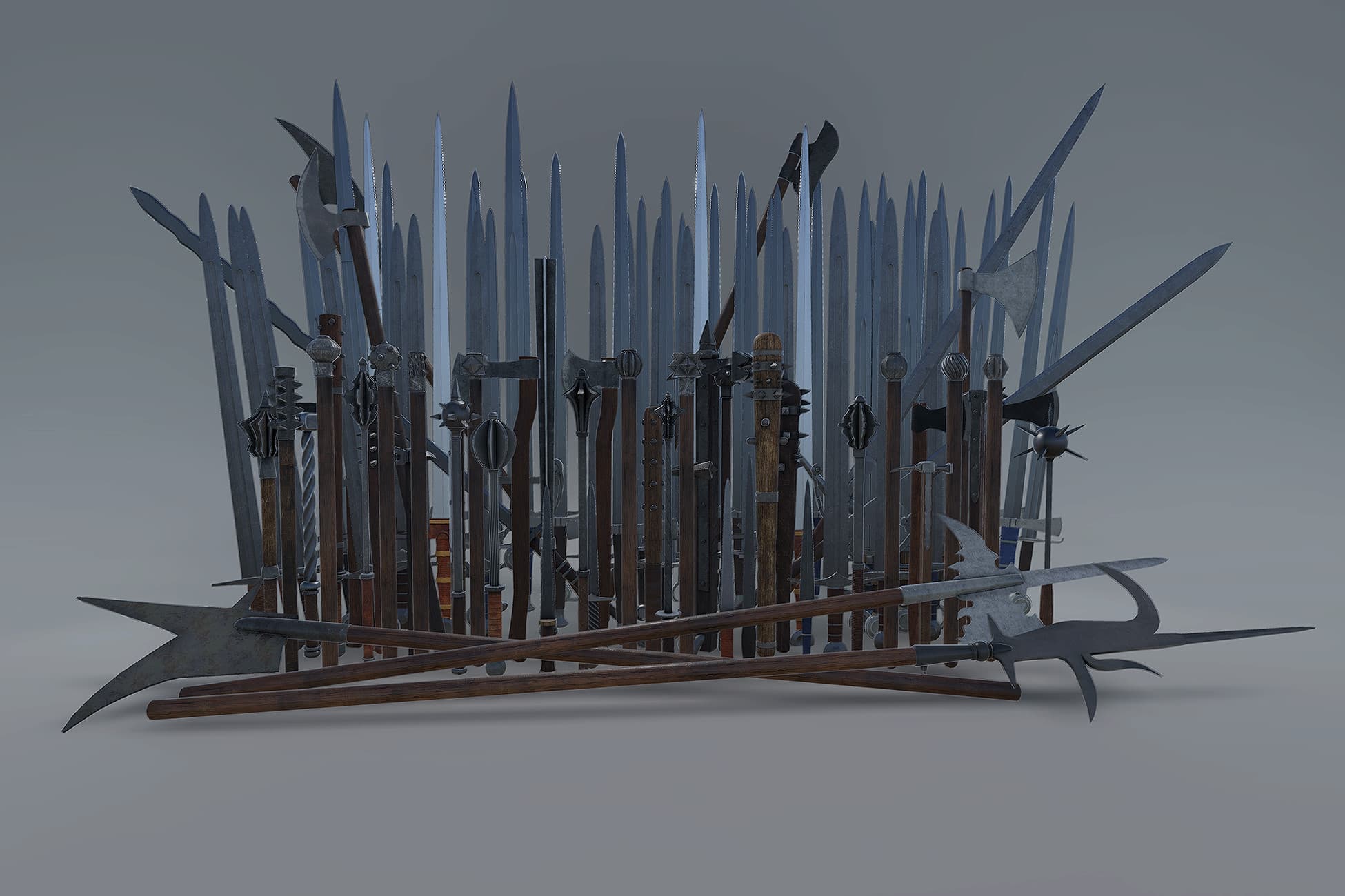PBR Medieval Weapons Pack vol 1