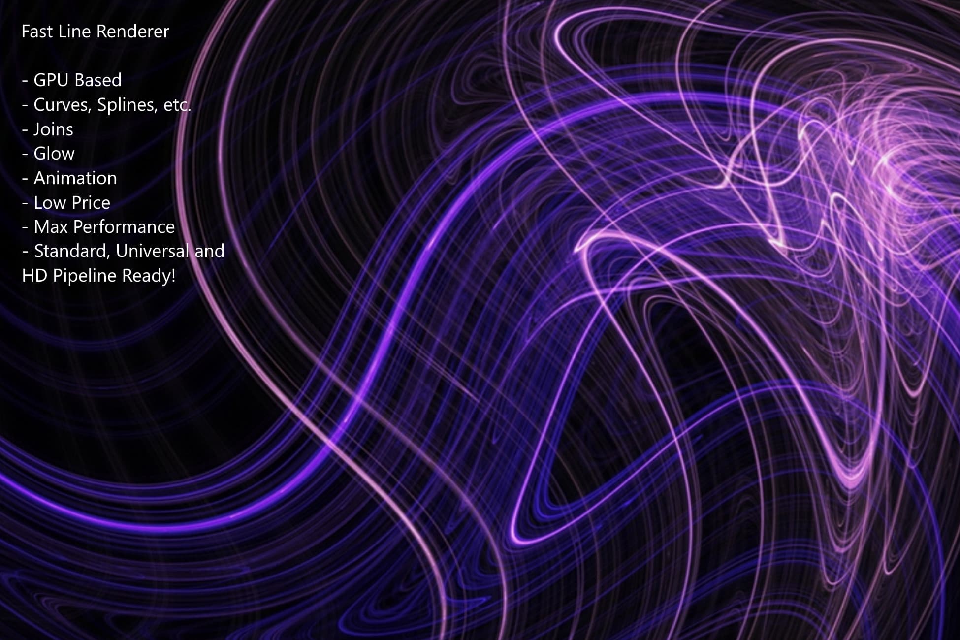 Fast Line Renderer for Unity - GPU Line and Particle System