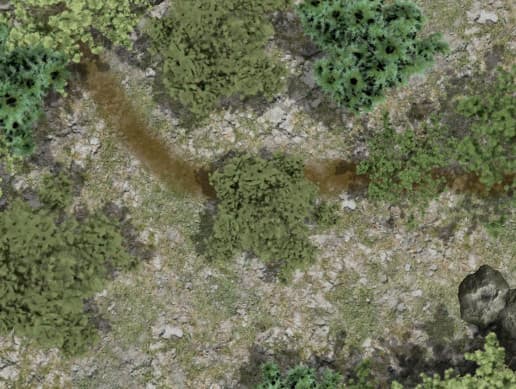 2D Infinite Forest