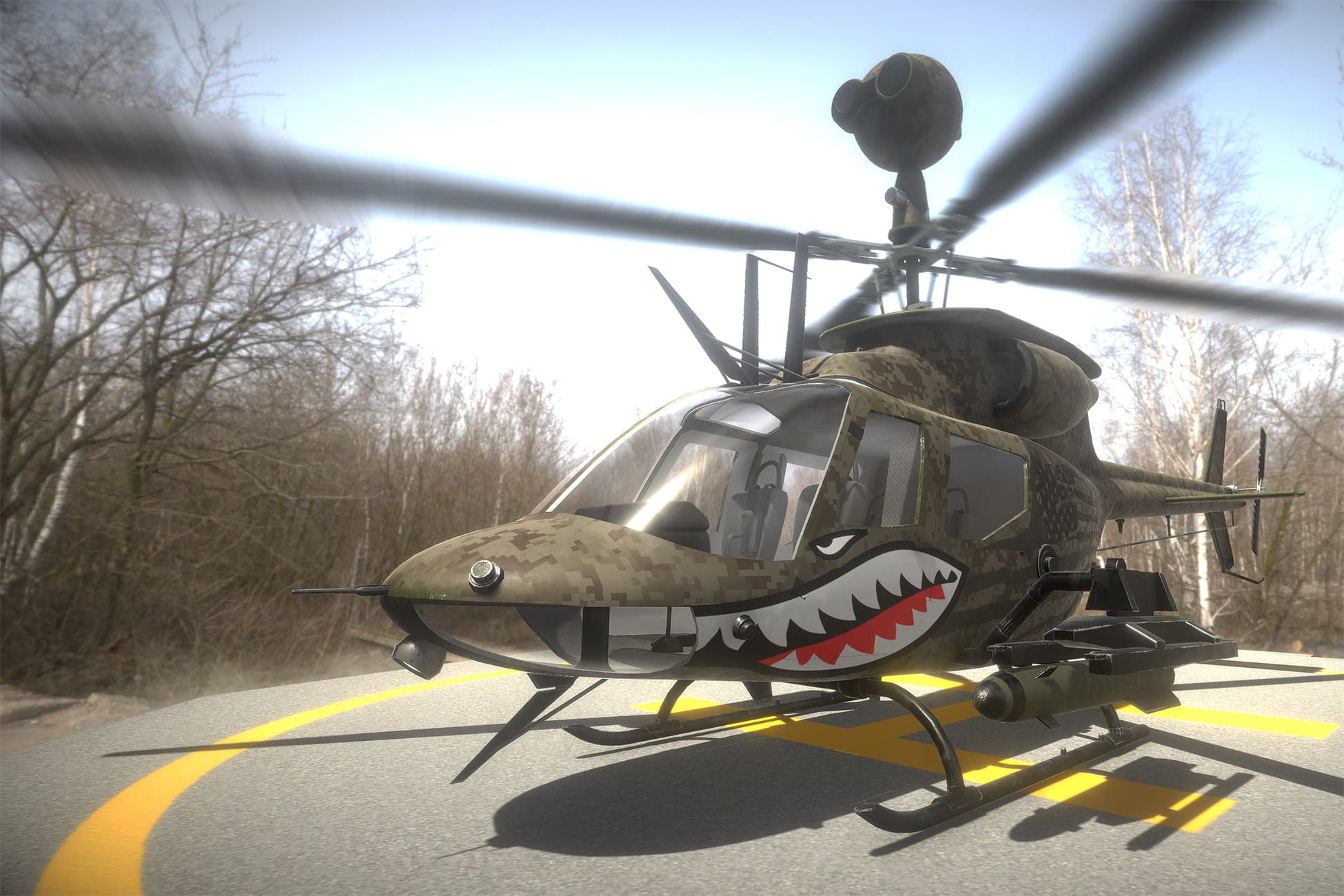 PBR Helicopter pack