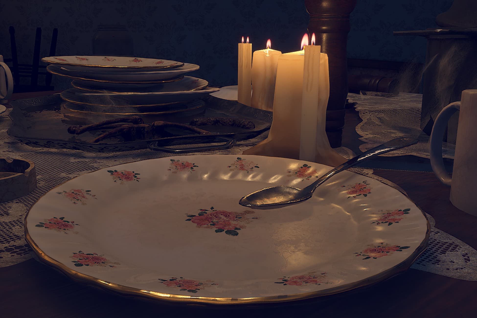 Horror Dining Room - HDRP