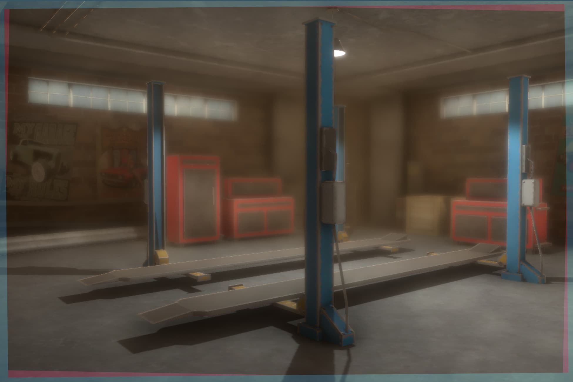 Low-Poly Garage